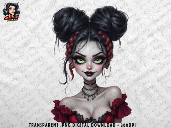 Download Gothic Doll Queen – Dark Fantasy Beauty - Goth Collection
