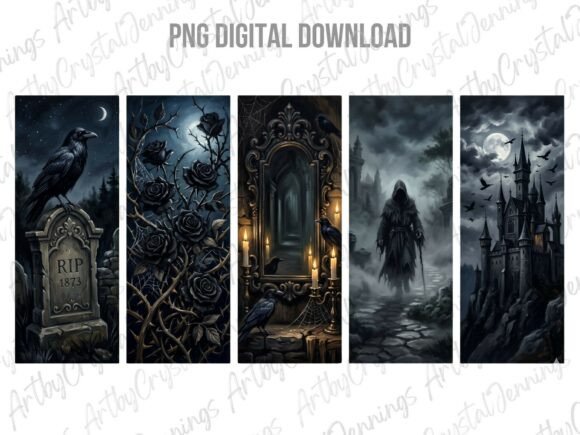 Download Dark Gothic Horror Halloween PNG - Goth Collection
