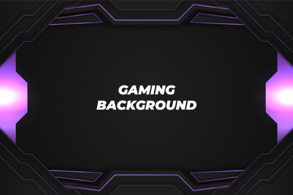 Download Gaming Background Black and Purple - Gaming background Collection