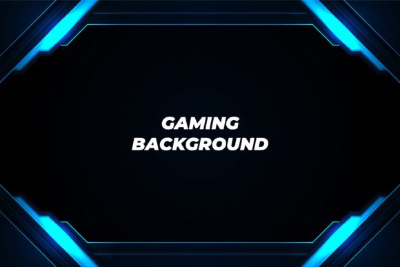 Download Gaming Background Black and Blue - Gaming background Collection