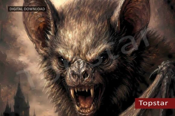 Download Scary Halloween Bat Spooky Gothic Design - Goth Collection