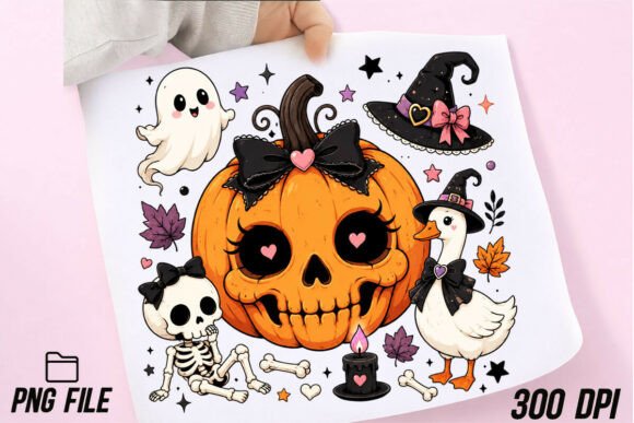 Download Kawaii Halloween Pumpkin PNG Sublimation - Premium Resources